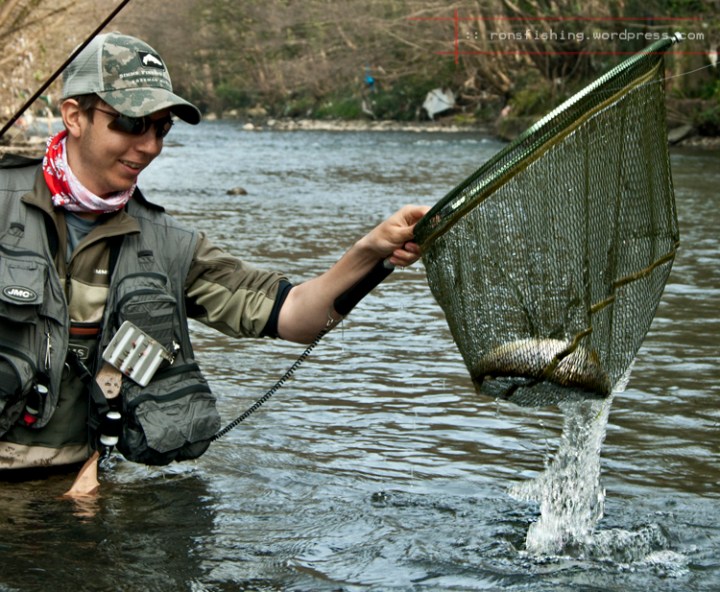 Kieron Jenkins River fishing
