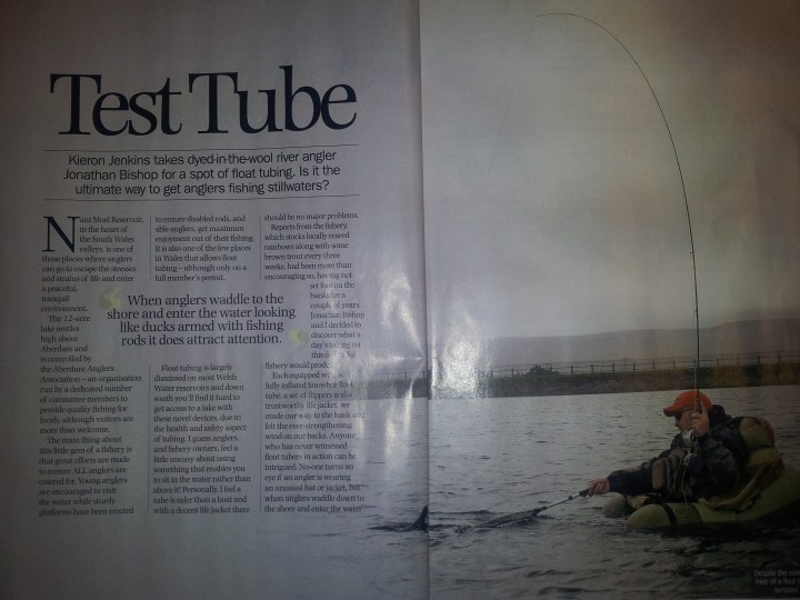 Total flyfisher Ronfishing magazine article