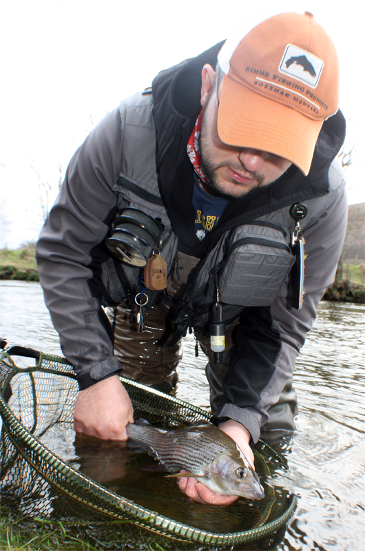 Jonathan with his first