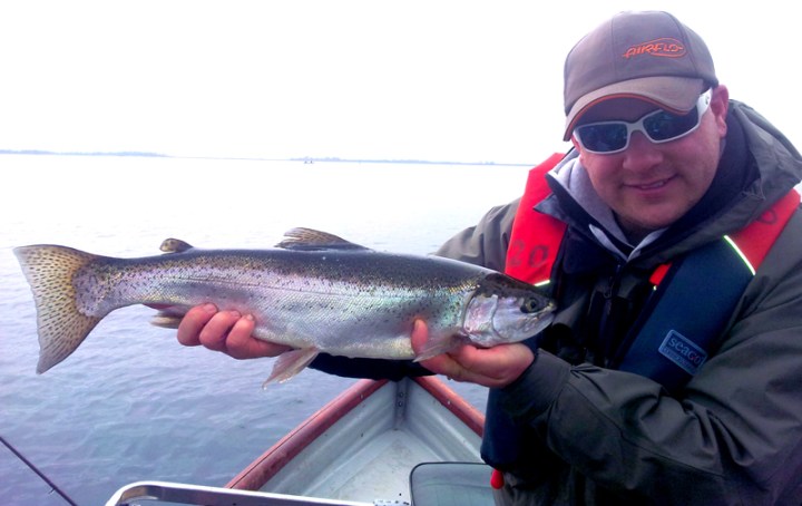 Terry with a lump from Draycote