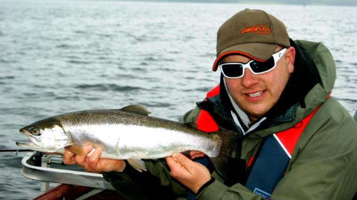 Terry Bromwell First Draycote Trout 