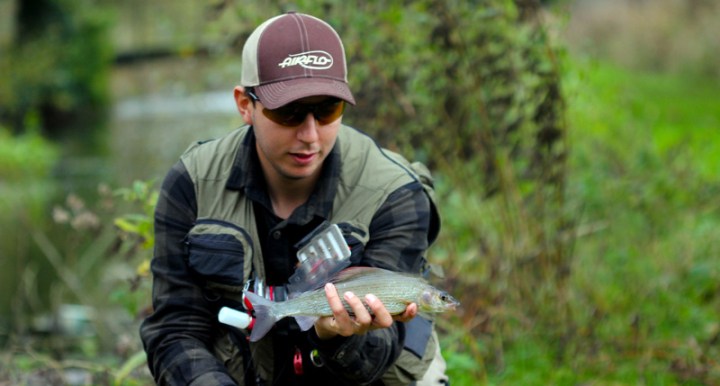 River Test Grayling Fishing Kieron