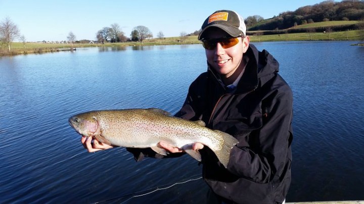 Big Fish at Cwm Hedd Lakes
